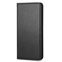 Кожен калъф Flip тефтер Flexi Magnet Book със стойка за Samsung S8 Plus G955 - черен