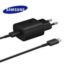 Оригинално зарядно 220V за Samsung A52 / A52 5G Fast Charger / Type C 25W - черно