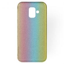 Силиконов калъф / гръб / TPU Glitter Case за Samsung S9 G960 - брокат / Rainbow