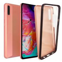 Луксозен твърд гръб 2in1 360° Full Cover за Huawei Y5 2019 - Rose Gold