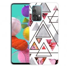 Луксозен силиконов калъф / гръб / TPU Marble за Samsung A32 5G