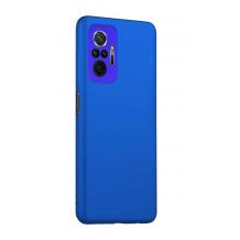 Силиконов калъф / гръб / TPU за Xiaomi Redmi Note 10 Pro - син / мат