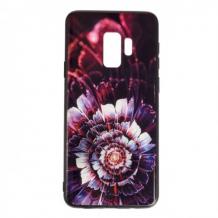 Луксозен силиконов калъф / гръб / TPU с Popsocket за Samsung S9 G960