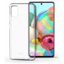 Луксозен силиконов калъф / гръб / TPU Roar All Day за Samsung A71 - прозрачен