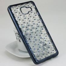 Прозрачен / звездички и коронки / тъмно сив кант