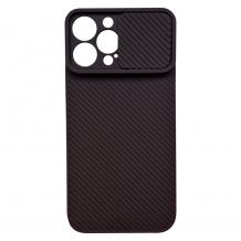 Удароустойчив силиконов калъф / гръб / TPU Slide Camera Lens за Apple iPhone 13 Pro Max 6.7"