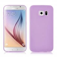 Ултра тънък силиконов калъф / гръб / TPU Ultra Thin Candy Case за Samsung S6 G920