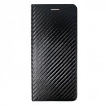 Луксозен кожен калъф Flip тефтер bSmart за Samsung A50 / A50S / A30S - черен / carbon
