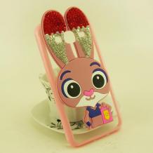 Zootropolis / розов / червени ушички