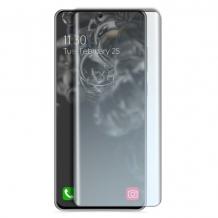 UV Full Cover Tempered Glass Full Glue Screen Protector Samsung S20 Ultra / Извит UV стъклен скрийн протектор с лепило от вътрешната страна за Samsung S20 Ultra