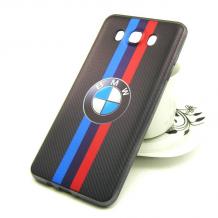 BMW / черен / цветни кантове