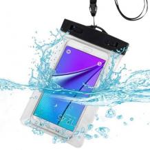 Универсален водоустойчив калъф Waterproof за мобилен телефон / прозрачен