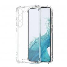 Удароустойчив силиконов калъф / гръб / TPU кейс Anti Shock за Samsung S23 Plus 5G - прозрачен