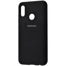 Оригинален гръб Silicone Cover за Samsung M20 - черен