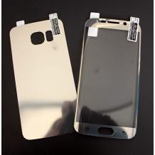 Удароустойчив извит скрийн протектор 360° / 3D Full Cover / за Samsung S6 Edge G925