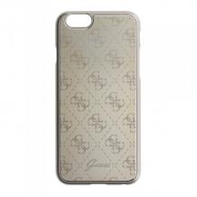 Оригинален твърд гръб Guess Collection Aluminum Plate Hard Case за Apple iPhone 6 / iPhone 6S - затист
