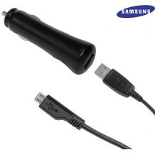 Оригинално USB зарядно за кола Samsung 12V ECA-U20CBE - Samsung S3 i9300, Note 2 N7100, Samsung S4 i9505, S7710, i9105, Samsung S5, i8190 S3 Mini, S7562, i9082 Grand, i9192, S7500, i9070, S6310, S6312, i8750, S5690, i9190 S4 mini,