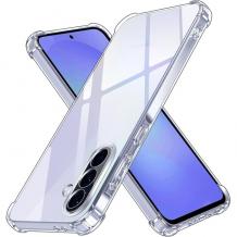 Удароустойчив силиконов калъф / гръб / TPU Anti Shock за Samsung A37 5G - прозрачен