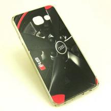 Силиконов калъф / гръб / TPU за Samsung A5 2016 A510 -Audi RS