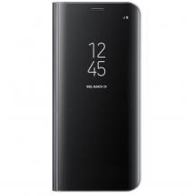 Луксозен калъф Clear View Cover с твърд гръб за Huawei Mate 10 - черен