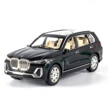 Метална кола с отварящи се врати капаци светлини и звуци BMW X7 1:24