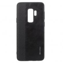 Луксозен кожен гръб G-Case Earl Series за Samsung A8 2018 A530F - черен