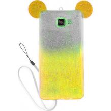 Луксозен силиконов калъф / гръб / TPU 3D за Samsung A5 2016 A510
