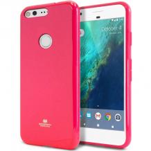 Луксозен силиконов калъф / гръб / TPU Mercury GOOSPERY Jelly Case за Huawei P9 Lite Mini / Y6 Pro 2017