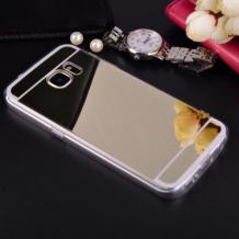 Луксозен силиконов калъф / гръб / TPU за Samsung S6 Edge G925