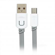 Оригинален USB кабел USAMS за зареждане и пренос на данни за за Micro (Android)