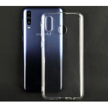 Луксозен силиконов калъф / гръб / TPU 2.0mm за Samsung A40 - прозрачен