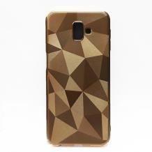 Силиконов калъф / гръб / PRISM GEOMETRIC TPU за Samsung J4 Plus 2018