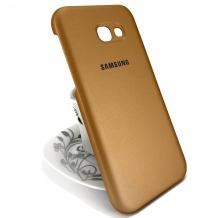 Оригинален твърд гръб за Samsung A5 2017 A520 - златист