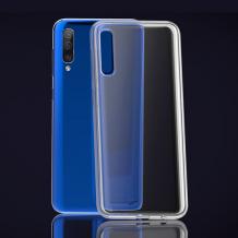 Луксозен силиконов калъф / гръб / TPU 2.0mm за Samsung A70 - прозрачен