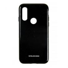 Силиконов калъф / гръб / TPU Molan Cano Glossy Jelly Case за Xiaomi Redmi Note 8T - черен гланц