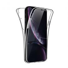 Силиконов калъф / гръб / TPU 360° за Huawei Y5 2019 - прозрачен / 2 части / лице и гръб