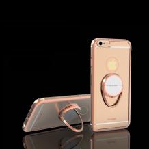 Прозрачен / Rose Gold кант