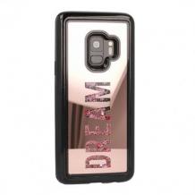Луксозен огледален твърд гръб Vennus Dream за Samsung S7 G930 - Rose Gold / брокат