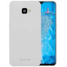 Силиконов калъф / гръб / TPU MOLAN CANO Jelly Case за Samsung J4 Plus 2018 - сив / мат