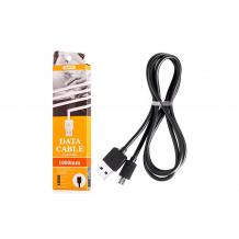 Оригинален Micro USB кабел REMAX RC-06m 1m / Micro USB Charging Data Cable за Samsung, Huawei, LG, HTC, Sony, Lenovo, Alcatel и други - черен