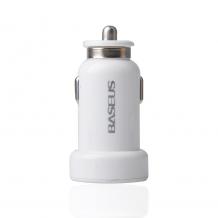 Универсално зарядно за кола Baseus Tiny Series double Car Charger / Input: 12-24V / Output: USB1: 5V-3A; USB2: 5V-3A