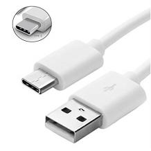 Оригинален USB кабел Type C за Huawei P30 - бял