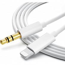 Аудио преходник AUX Кабел Lightning към 3.5мм за iPhone