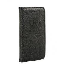 Лукзозен кожен калъф Magic Book със стойка за Xiaomi RedMi 4A - черен