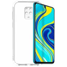 Силиконов калъф / гръб / TPU Camera Protection за Xiaomi Redmi Note 9S / Note 9 Pro - прозрачен