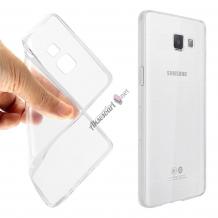 Ултра тънък силиконов калъф / гръб / TPU Ultra Thin за Samsung A5 (2016) A510 - прозрачен