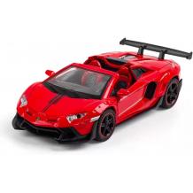 Метална кола с отварящи се врати капаци светлини и звуци Lamborghini Aventador LP700-4 1:32