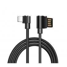 Оригинален USB кабел HOCO U37 Lightning Charging Data Cable / 1.2m - черен