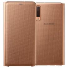Оригинален калъф Wallet Cover EF-WA750PFEGWW за Samsung A7 2018 A750 - Rose Gold
