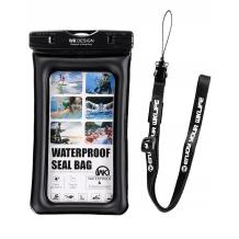 Универсален водоустойчив калъф Waterproof WK-Q01 за мобилен телефон (S) - черен